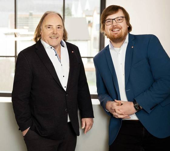 Gerhard und Moritz Ebert, CEOs of 3E Datentechnik