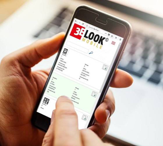 Met de app kan de gebruiker op elk moment alle relevante informatie met betrekking tot klant en project raadplegen.
