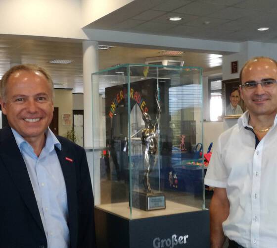 Georg und Wolfgang Braun zufrieden mit dem IT-Projekt