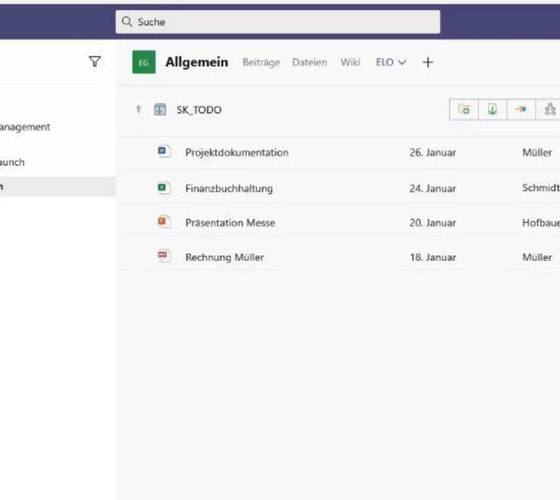 Effiziente Projektarbeit mit ELO und Microsoft Teams